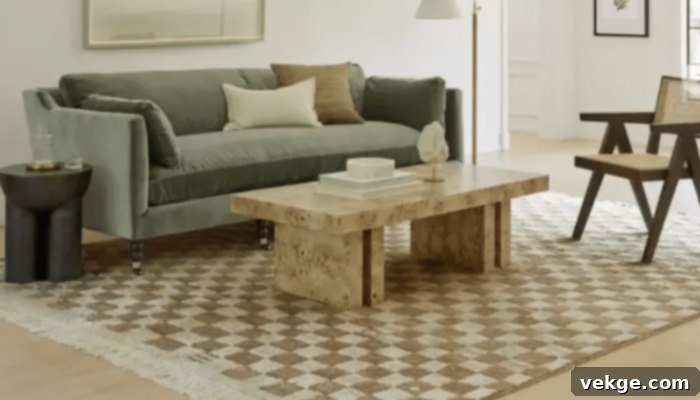 Lulu & Georgia's Fabienne Sofa features luxurious velvet, combining vintage charm with modern comfort, and is ideal for smaller spaces with its elegant design and mobility.