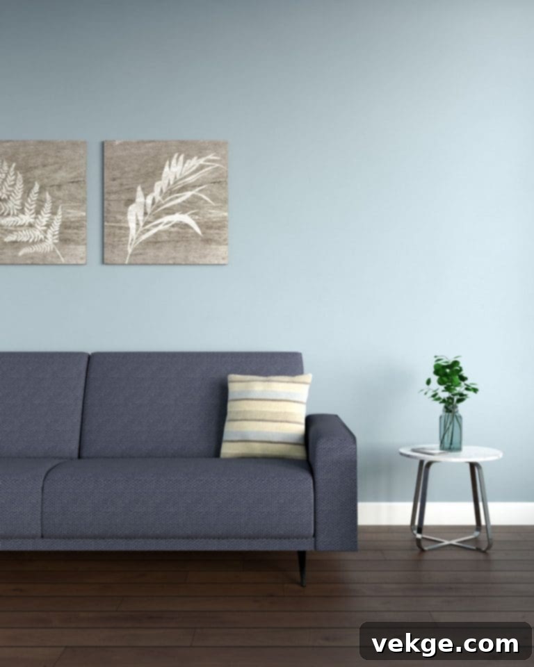 Cadet Gray Living Space