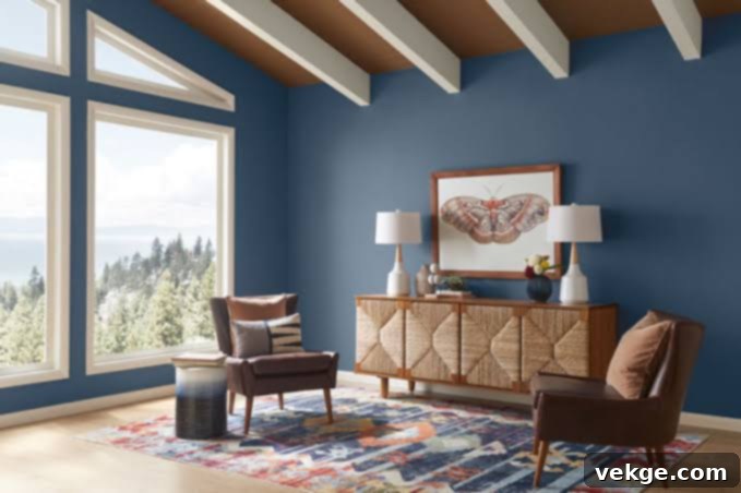 Distance Blue-Gray Exterior