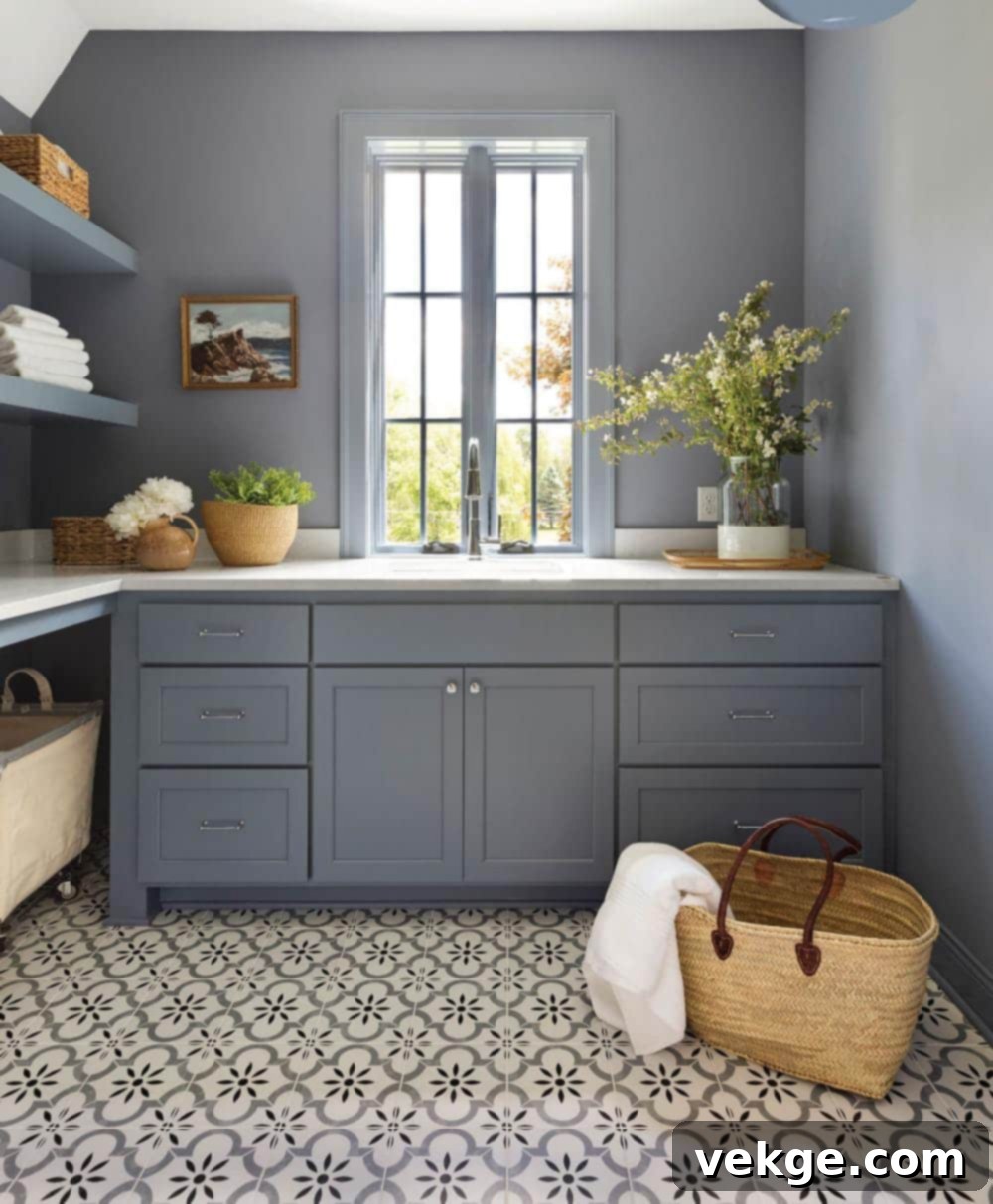 Benjamin Moore Office Gray Room