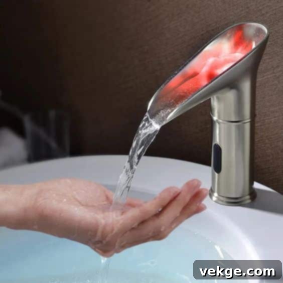 Automated sensor faucets for hygiene and water saving