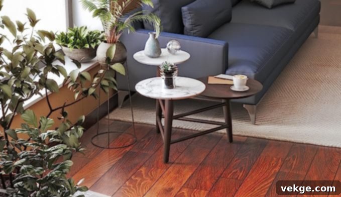 Dark Walnut wood stain for a rich, deep finish