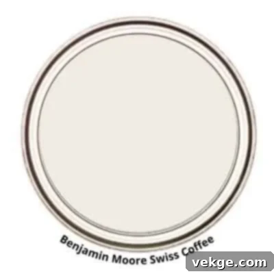 About Benjamin Moore Swiss Coffee