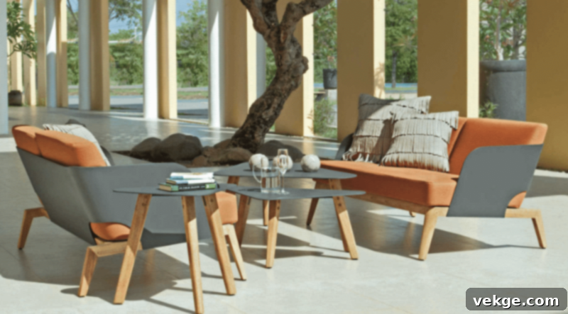 Elegant Mid-Century Modern Armchair in a minimalist setting with clean lines