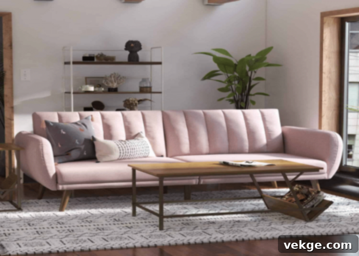 Exploring Diverse Frame Construction Types of Pink Couches for Every Need