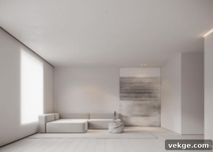 Negative Space Minimalism
