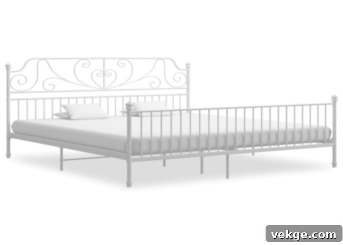 Steel Frame Bed