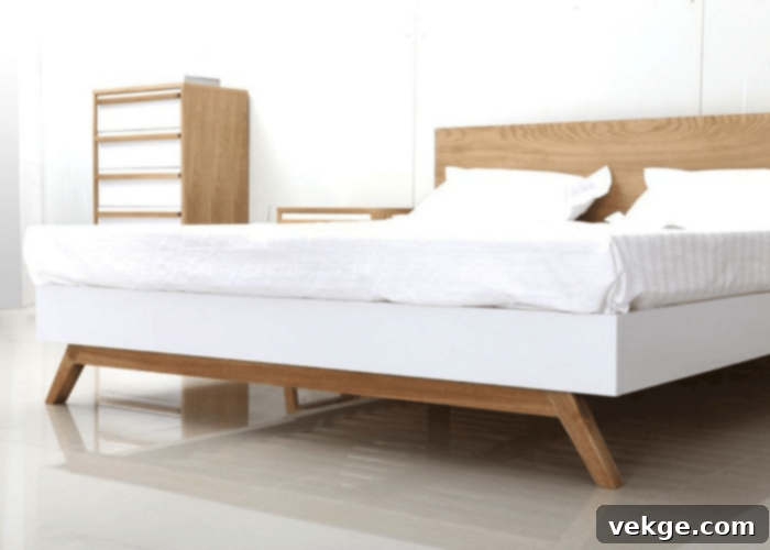Mattress for Scandinavian Styled Bed