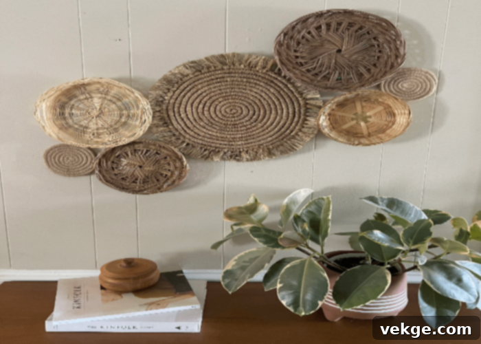 Woven Basket Wall Art