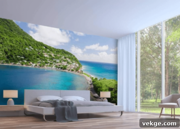 Coastal Graphic Art for Bedrooms