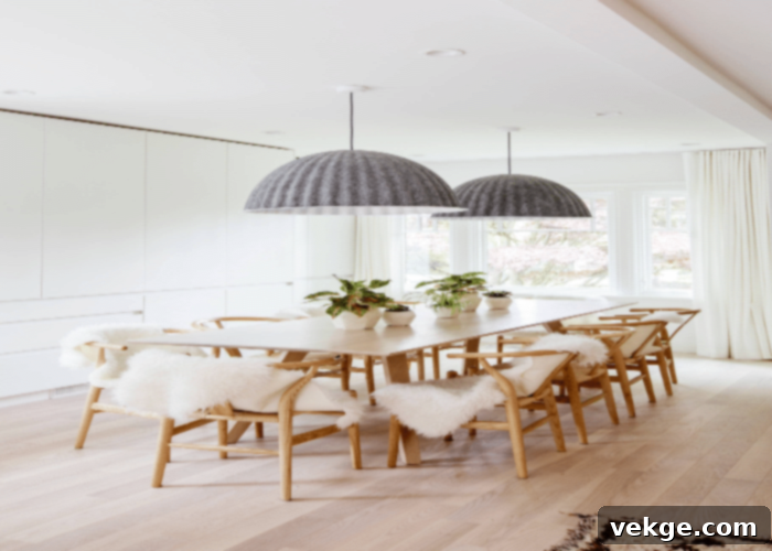 Luxury Scandinavian Dining Room