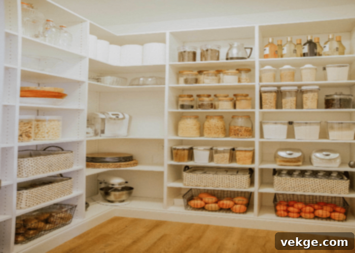 Sleek laminate pantry cabinets in a modern kitchen, highlighting resistance to scratches and moisture.