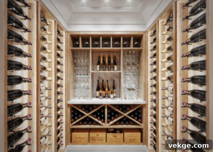 Dedicated Wine Storage in Pantry