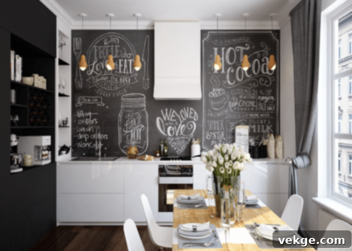 Pantry with Chalkboard or Whiteboard