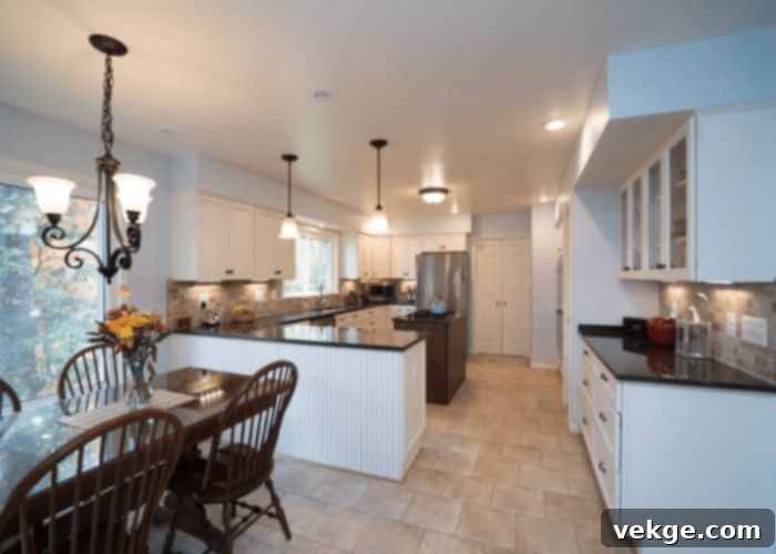 Larger Space in open kitchen living room layout