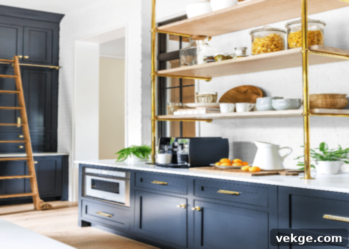 Multi-Functional Butler's Pantry Designs with integrated coffee station and prep area