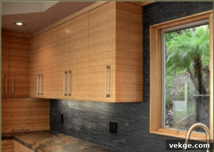 Sustainable Materials in Butler's Pantry Design featuring reclaimed wood