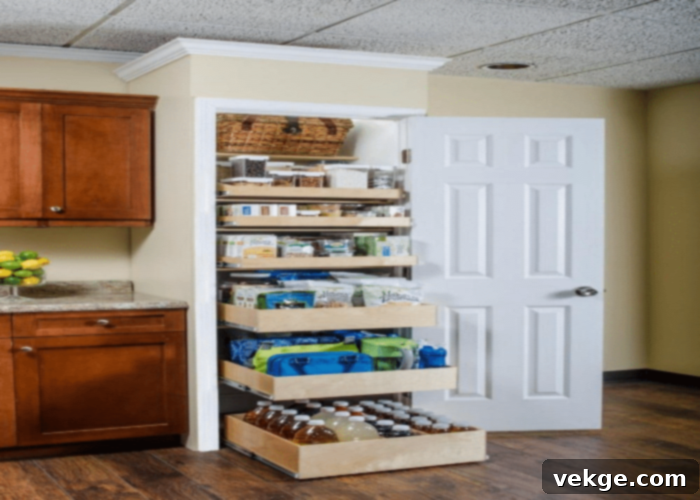 Utilizing Door-Mounted Organizers or Hooks for Butler's Pantry Storage