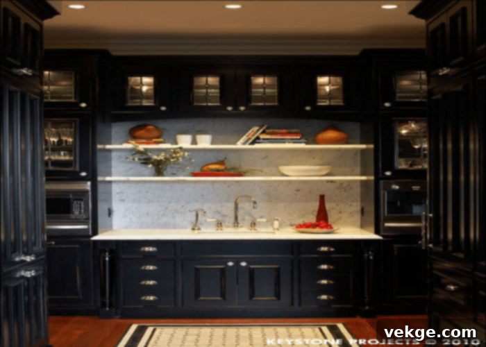 Consider Adjustable Shelving for Flexible Butler's Pantry Storage