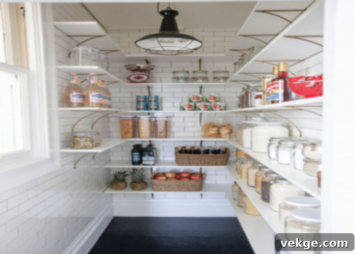 Install Roll-Out Shelves for Accessible Butler's Pantry Storage