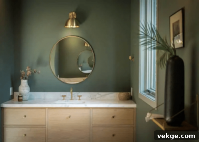 Put Sage Green into Your Bathroom