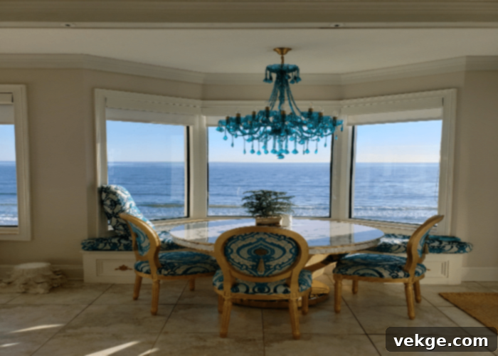 Blues and Aquas Coastal Chandelier