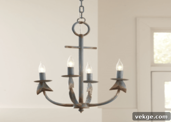 Nautical Coastal Chandelier
