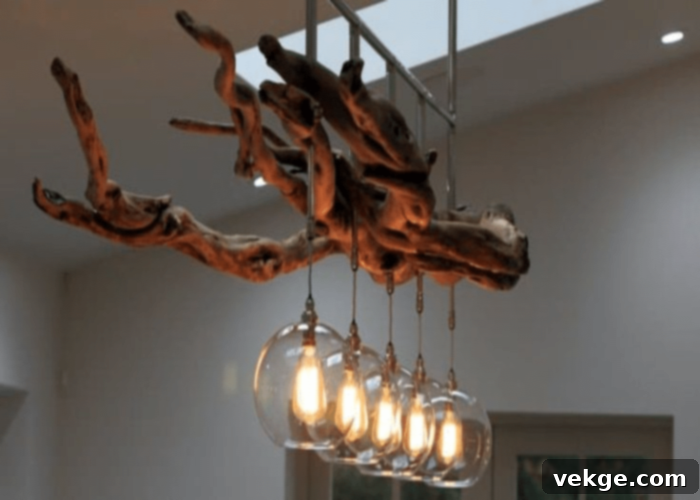 Natural Elements in Chandelier Design