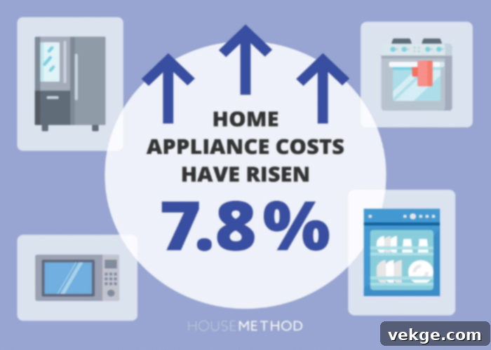High Initial Cost of Luxury Modern Appliances