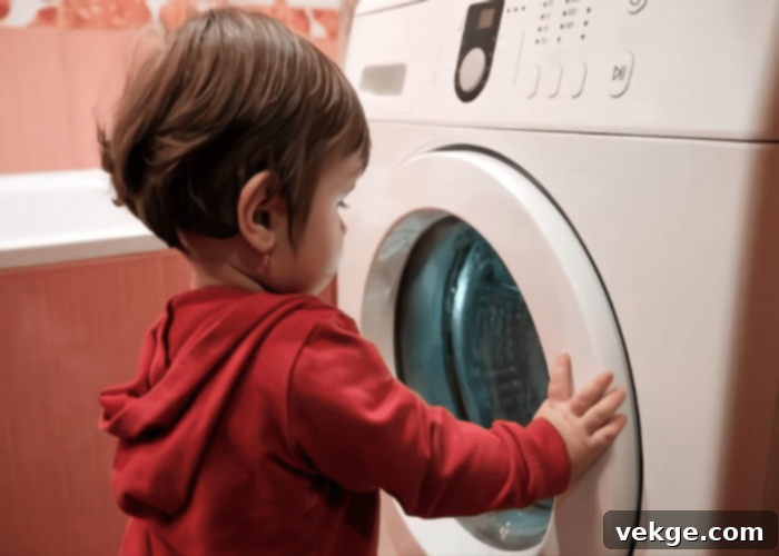 Child Lock Safety Feature in Home Appliances