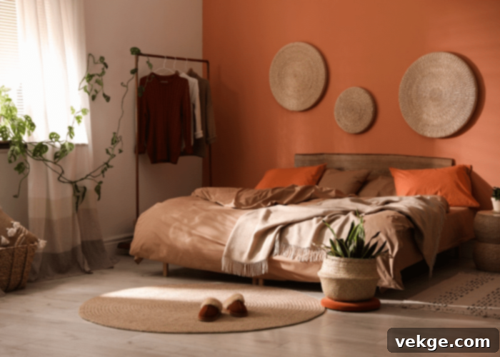 Warm Neutrals with Terracotta Accents bedroom ideas