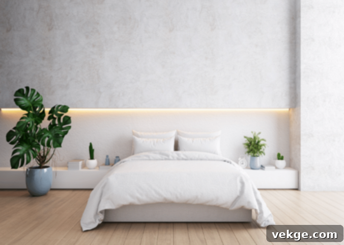 Optimizing Light and Luminescence with Neutral Bedroom Decor