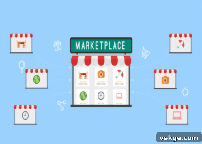 Online E-commerce: Big Market Place