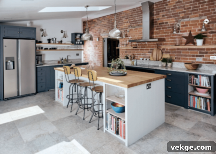 Industrially Designed Kitchen Style and Pattern