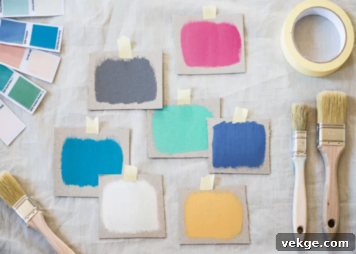 Test Kitchen Colors Before Buying