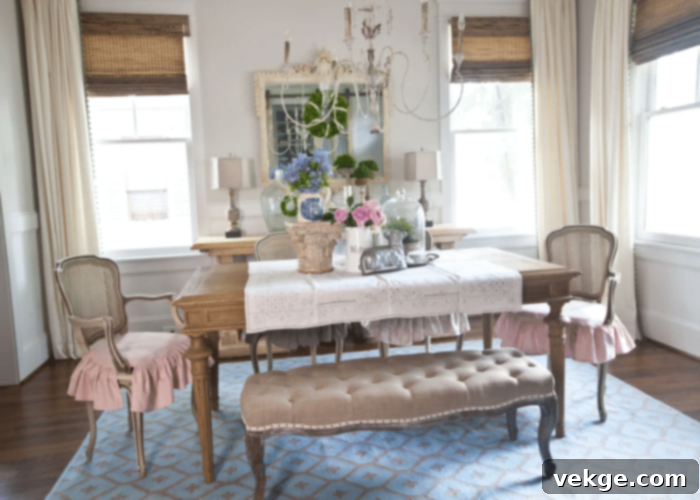 Use of Relaxed Fabrics in French Country Sofa Styling