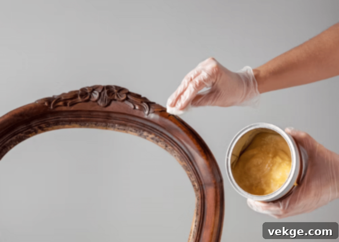 Waxing Wooden Furniture