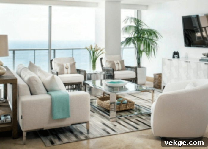 Symmetry in Coastal Interior Design