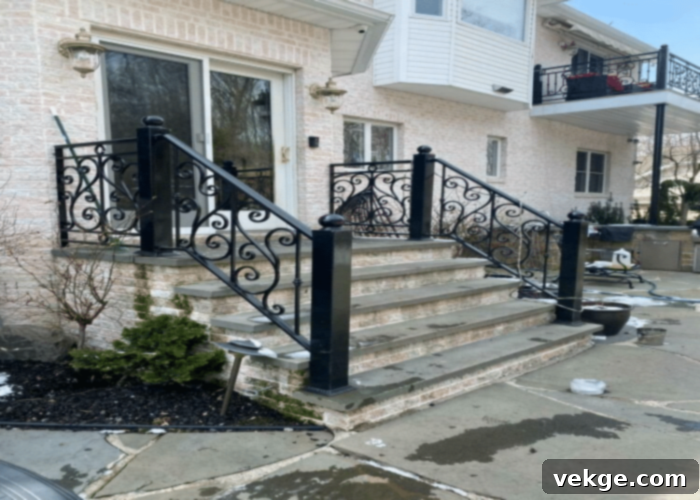 Wrought Iron Railing