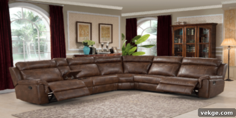 A Sectional Sofa