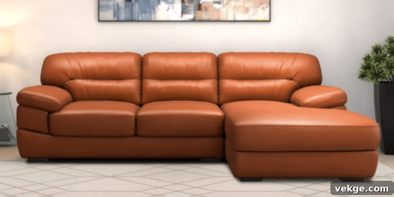 Why is A Farmhouse Leather Sectional Good