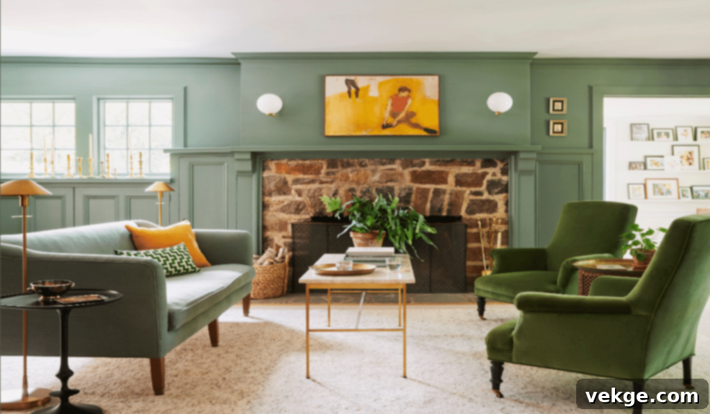 Organic Accents for a Modern Living Room