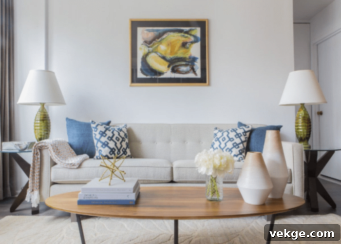 Neutral-Color Palette with a Pop of Colors