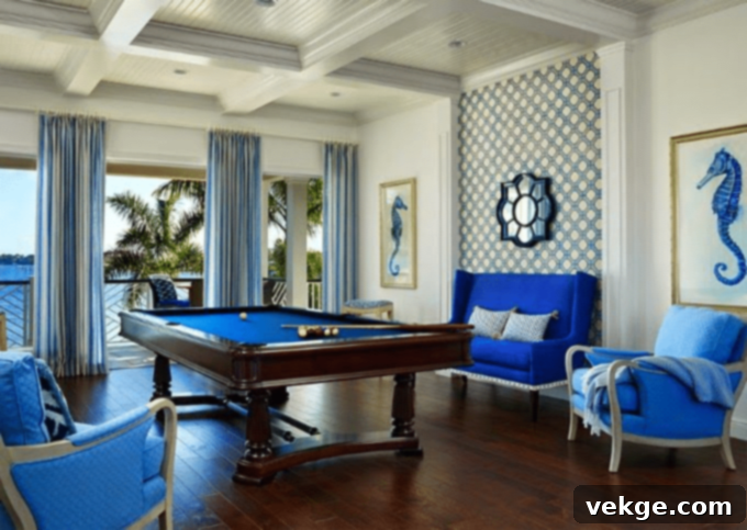 Nautical Nook Billiard Room