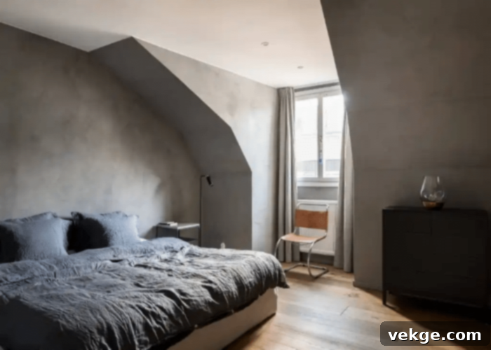 Create Drama with Dark Grey Limewash
