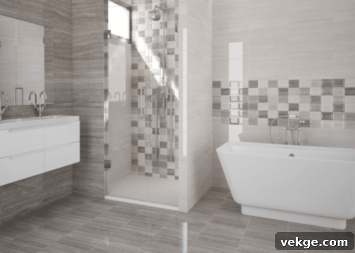 Glossy Finish Paint for Bathroom Cabinets and Trim