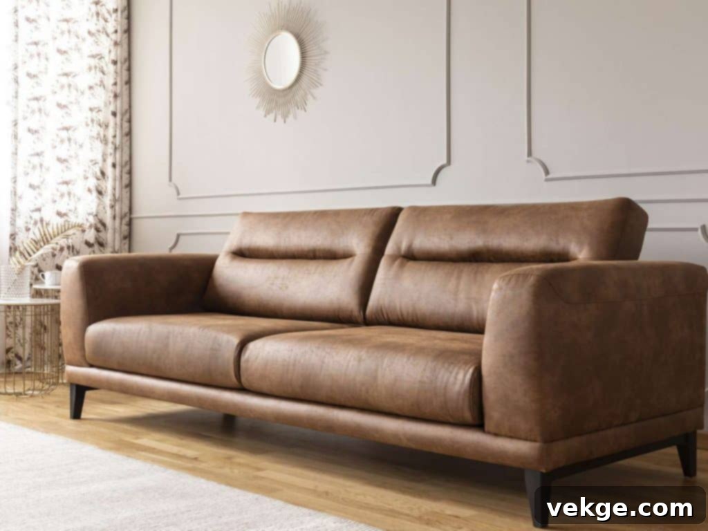 Condition Your Farmhouse Leather Sectionals