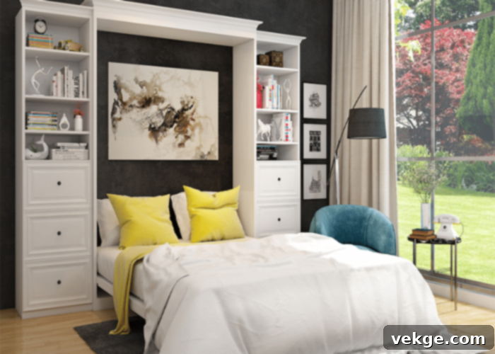 Murphy Bed Desk Combo for Master Bedroom