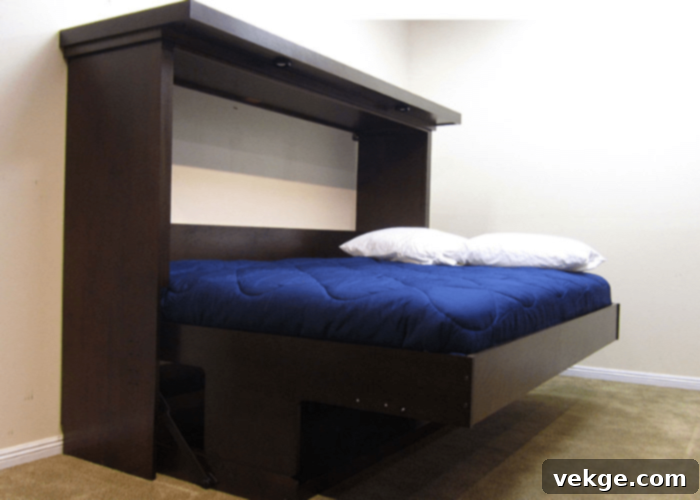 Murphy Bed Desk Combo for Guest Room