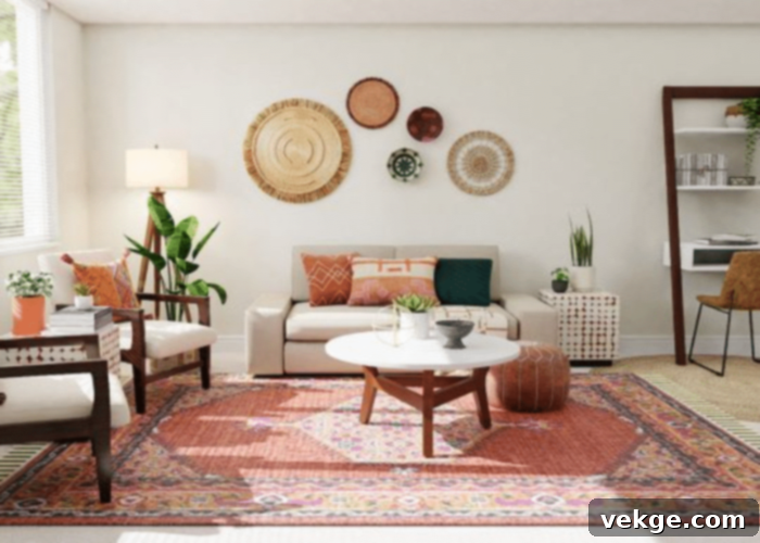 Open and Eclectic Floor Plans